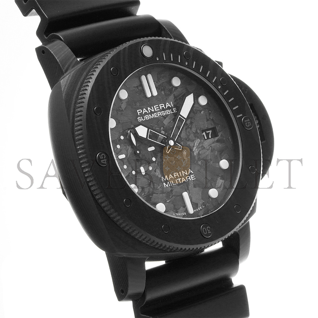 Pa*e*ai submersible marina militare carbotech™ 47mm watch pam00979